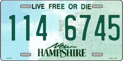 NH license plate 1146745
