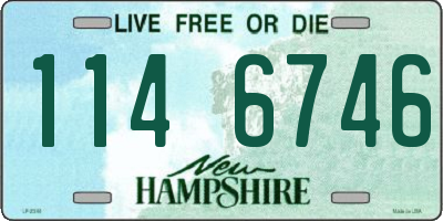 NH license plate 1146746
