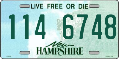 NH license plate 1146748