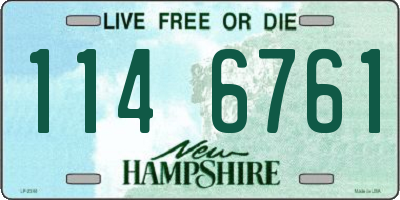 NH license plate 1146761