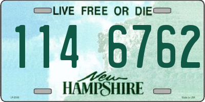 NH license plate 1146762
