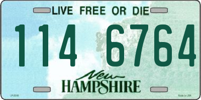NH license plate 1146764