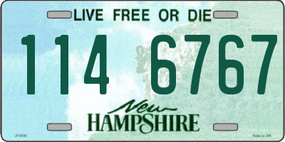 NH license plate 1146767