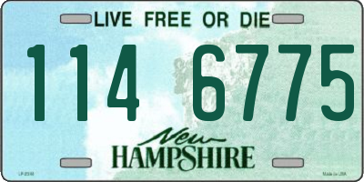 NH license plate 1146775