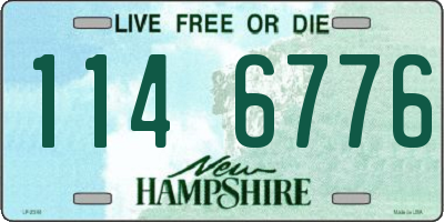 NH license plate 1146776