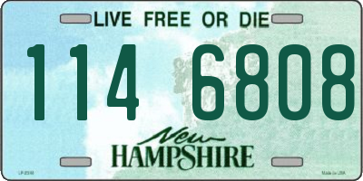 NH license plate 1146808