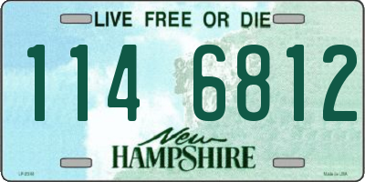 NH license plate 1146812