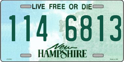 NH license plate 1146813