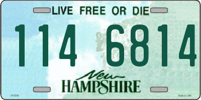 NH license plate 1146814