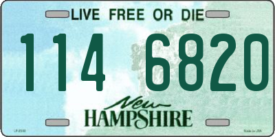 NH license plate 1146820