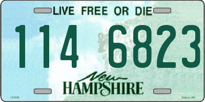 NH license plate 1146823