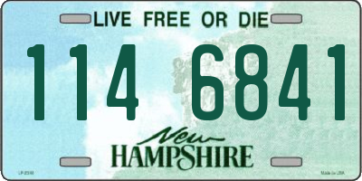 NH license plate 1146841