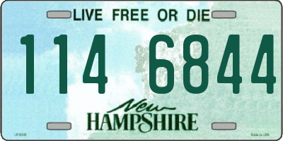 NH license plate 1146844