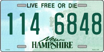 NH license plate 1146848