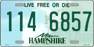 NH license plate 1146857