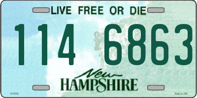 NH license plate 1146863