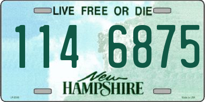 NH license plate 1146875