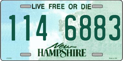 NH license plate 1146883