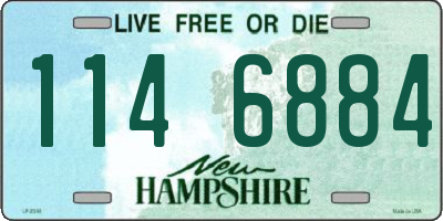 NH license plate 1146884