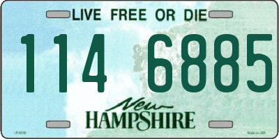 NH license plate 1146885