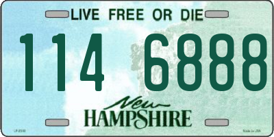 NH license plate 1146888