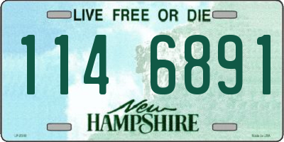 NH license plate 1146891