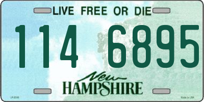 NH license plate 1146895