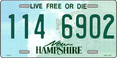NH license plate 1146902