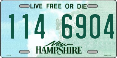 NH license plate 1146904