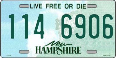 NH license plate 1146906