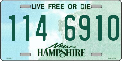 NH license plate 1146910