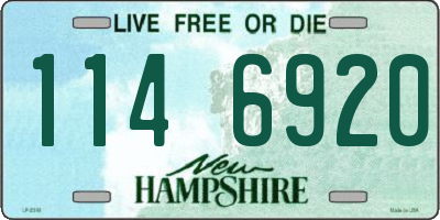 NH license plate 1146920