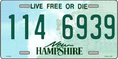 NH license plate 1146939