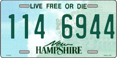 NH license plate 1146944