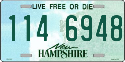 NH license plate 1146948