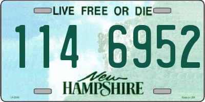 NH license plate 1146952