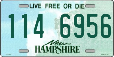 NH license plate 1146956