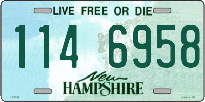 NH license plate 1146958