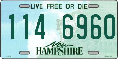 NH license plate 1146960