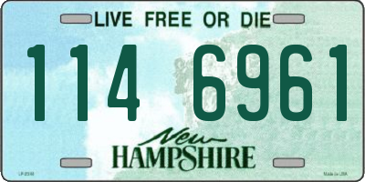 NH license plate 1146961