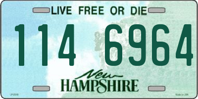 NH license plate 1146964