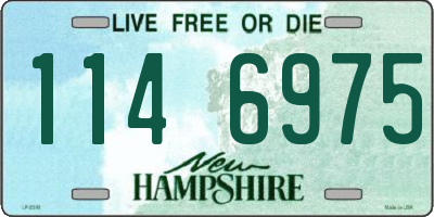 NH license plate 1146975