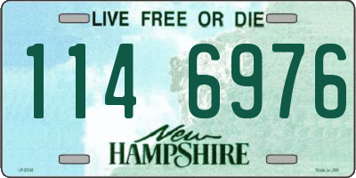 NH license plate 1146976