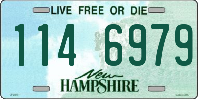 NH license plate 1146979