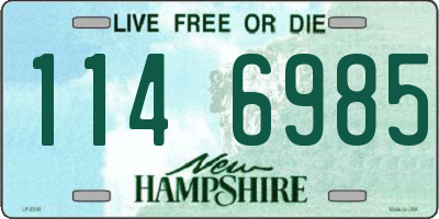 NH license plate 1146985