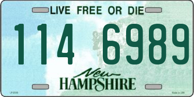 NH license plate 1146989