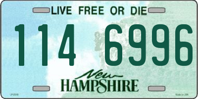NH license plate 1146996