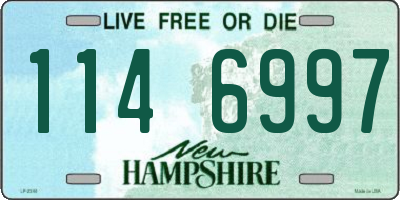 NH license plate 1146997
