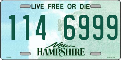 NH license plate 1146999