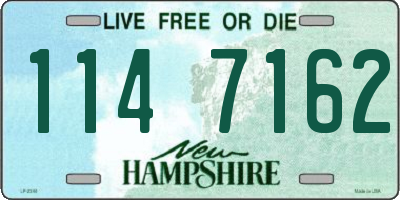 NH license plate 1147162